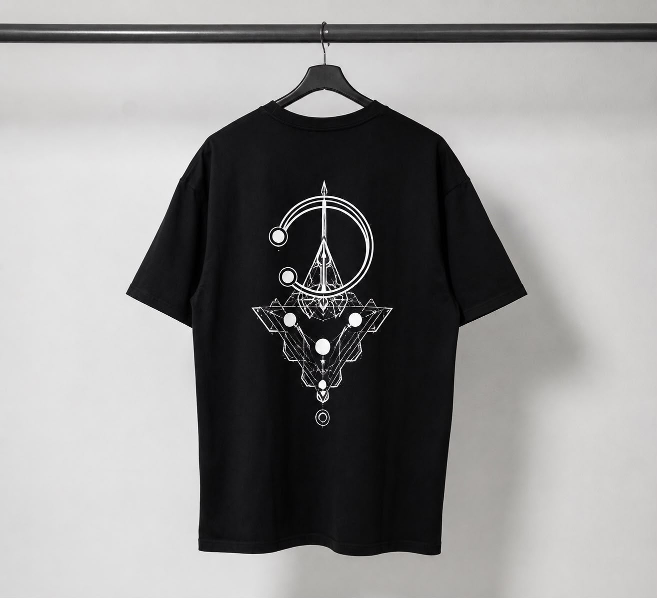 ZENTRA Sigil Oversized T-Shirt — Back