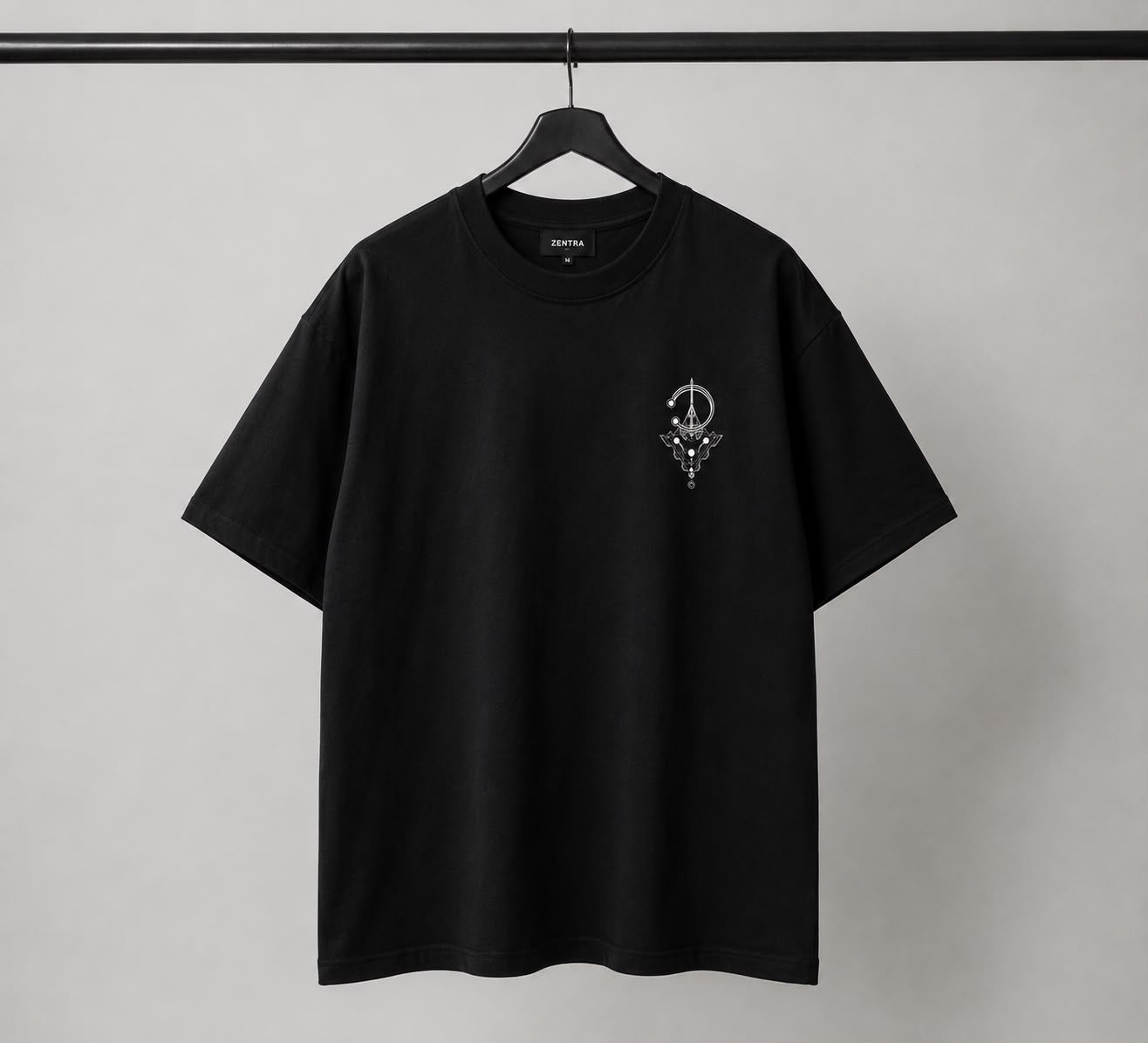 ZENTRA Sigil Oversized T-Shirt — Front